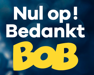 Bedank jij BOB ook tijdens de eindejaarsfeesten?